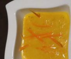 Möhren-Mango-Suppe