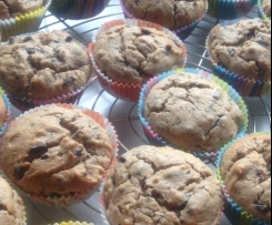 Erdnussbutter-Schoko-Muffins