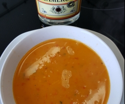 Gerrys Chilicremesuppe a la Nonna mit Gin