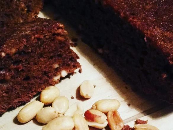 Erdnuss-Brownies 