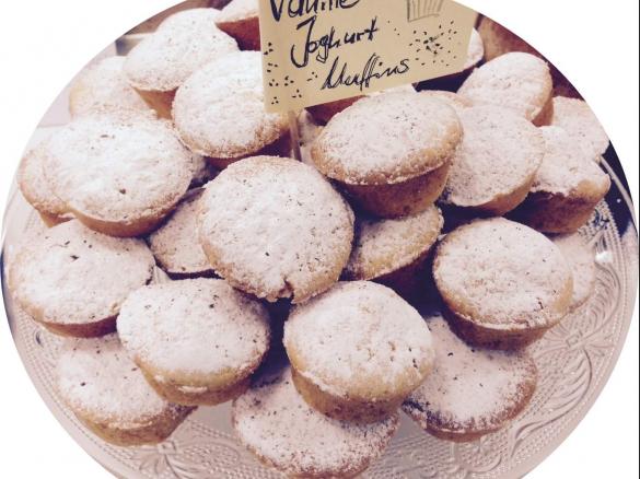 Vanille-Joghurt-Muffins