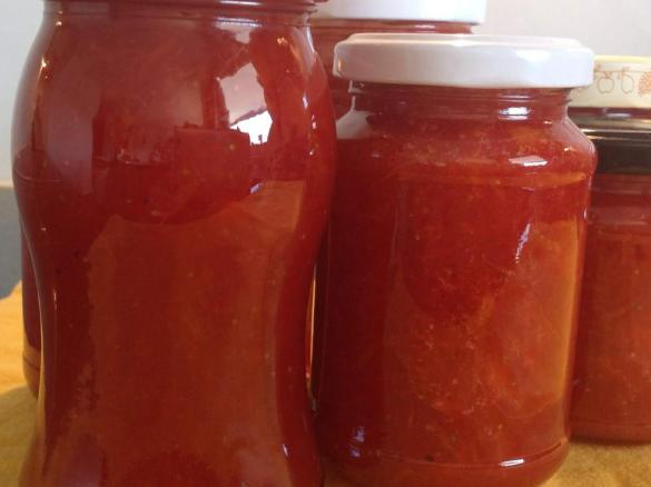 Erdbeere- Orangen- Marmelade 