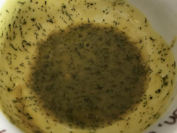 Honig-Senf-Dill Soße