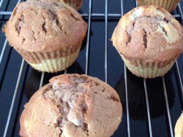 Marmorkuchen-Muffins 