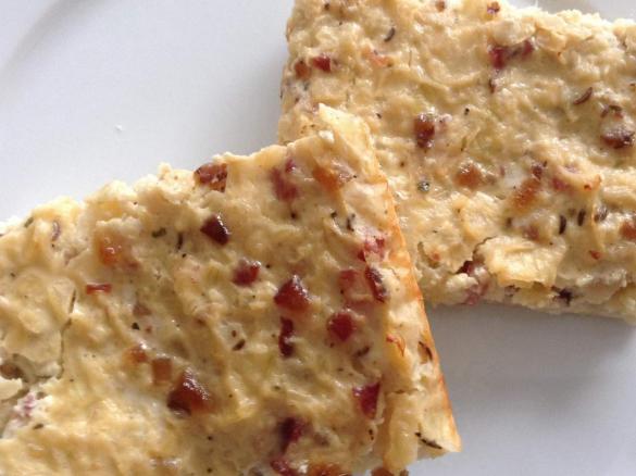 Zwiebelkuchen - Speckkuchen (light)