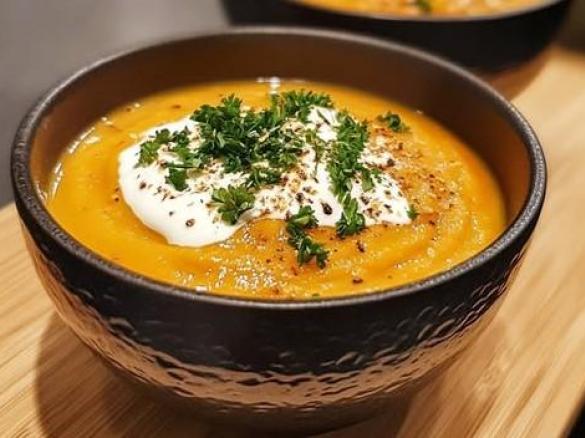 Kürbis - Mango -Suppe a`la Mama