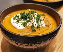 Kürbis - Mango -Suppe a`la Mama