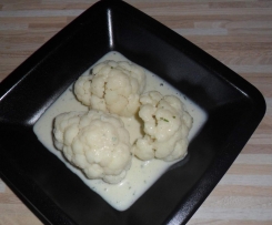 Blumenkohl mit heller Soße *kalorienreduziert*