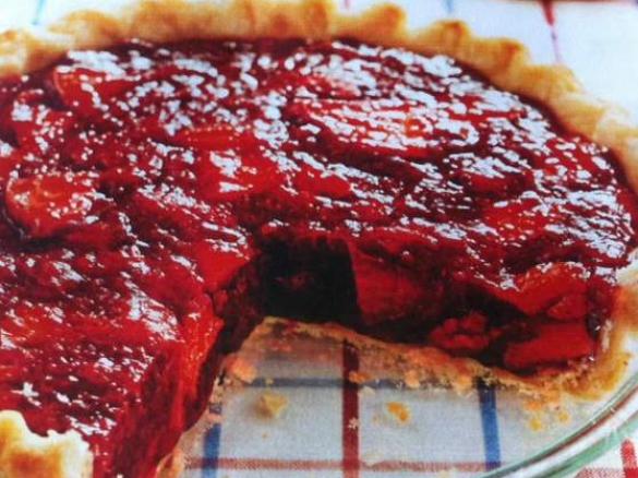 Fruchtige Erdbeerstückchen