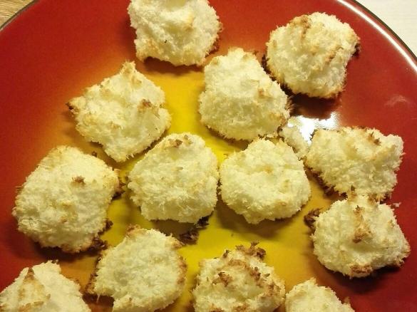 Kokosmaktronen mit Quark