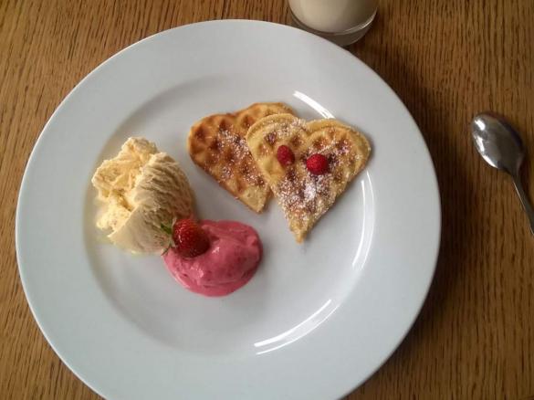 leckere Vanillewaffeln