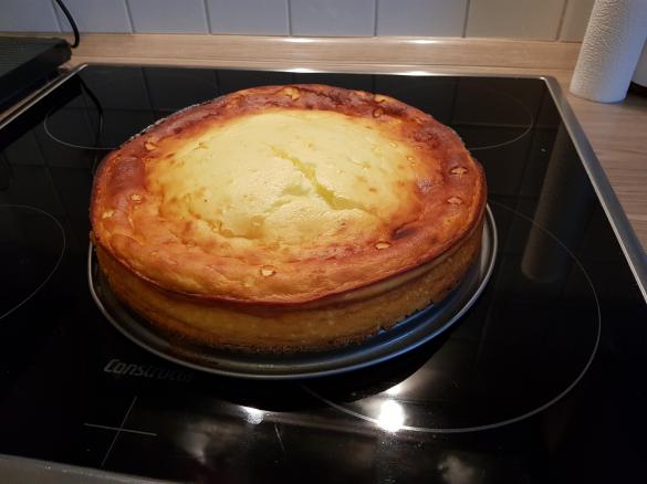 Oma Renates Käsekuchen (ohne Boden)
