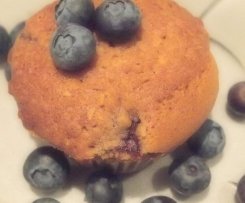 Variation von American Blueberry Muffins VEGAN