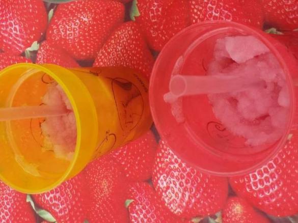 Slusheis wie gekauft 