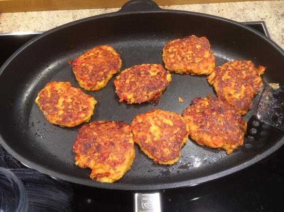 Linsen-Gemüsebratlinge