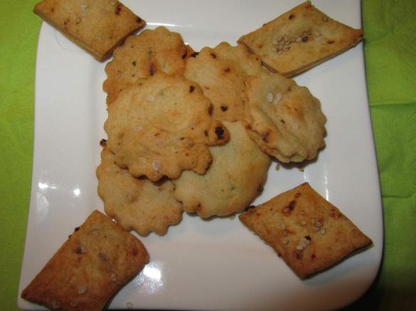 Tomaten-Rosmarin-Cracker