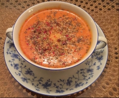 Paleo - Variation von Schnelle Cremige Tomaten-Kokossuppe