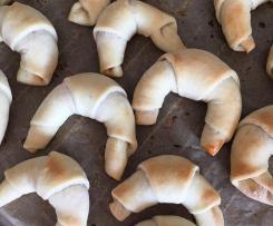 Hefe-Kipferl / Hörnchen