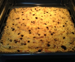 Käse-Streuselkuchen vom Blech