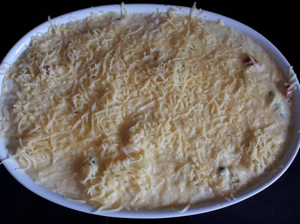 Kartoffelauflauf mit Würstchen