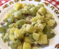 Kartoffel-Gurkentopf