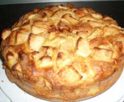 Variation von Kalorienarmer Apfelkuchen