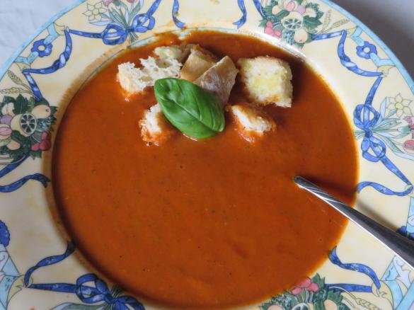 Tomatensuppe, schnell und einfach