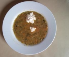 Kartoffel Zucchini Karotten Suppe