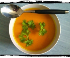 Kürbissuppe mit Kokosmilch