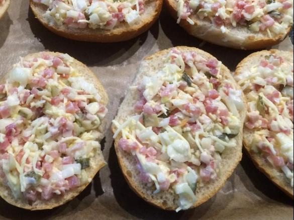 Überbackene Häppchen