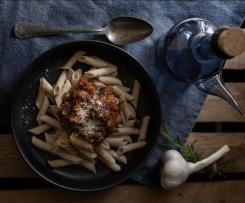 Vegane Puttanesca Pasta