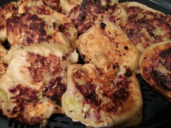 Krautkrapfen mit Schalottensuppe