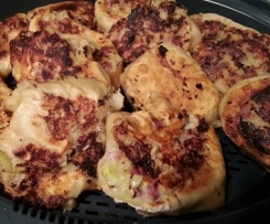 Krautkrapfen mit Schalottensuppe