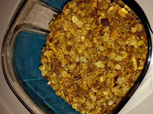 Variation von Müsli wie vom Sternekoch