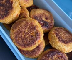 Couscous-Gemüse-Käse-Frikadellen