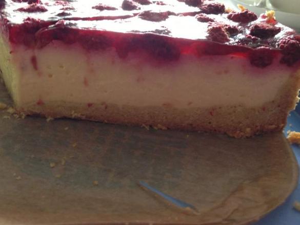 Himbeer-Vanille-Kuchen