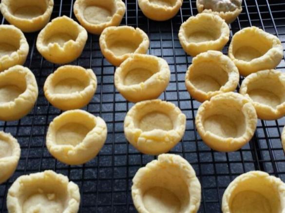 Mürbteig - salzig  für Tartelettes