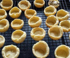 Mürbteig - salzig  für Tartelettes