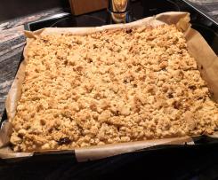 Winter - Apfelkuchen mit Mandeln