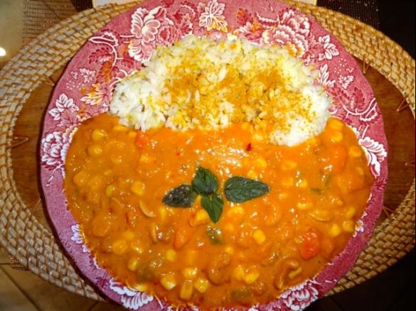 Gemüse-Kürbis Curry