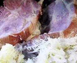 Ananas Sauerkraut mit Kasseler und Kartoffeln (All in One)