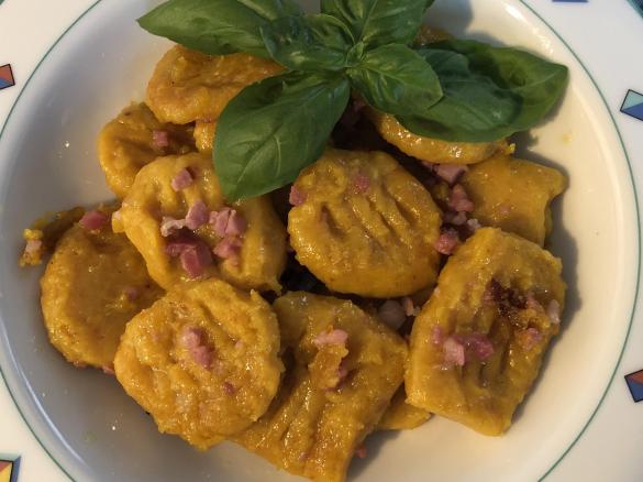 Kürbis Gnocci