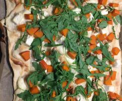 Flammkuchen vegetarisch