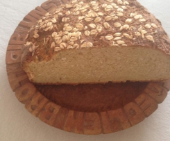 Haferbrot mit Vollkornhaferflocken