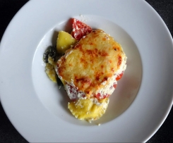 Spinat-Maultaschen-Auflauf - Laubfröschle-Art