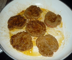 Frikadellen, spez. für Hamburger