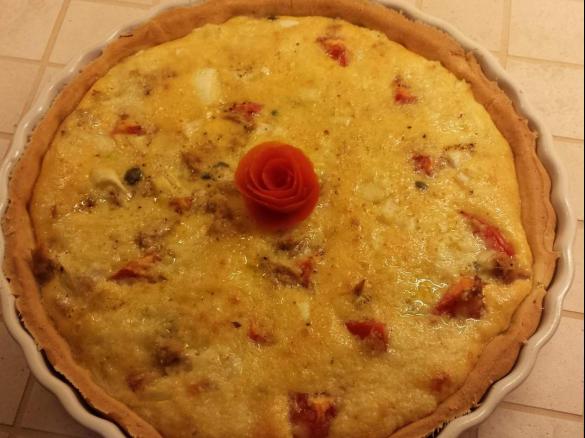 Thunfisch-Quiche