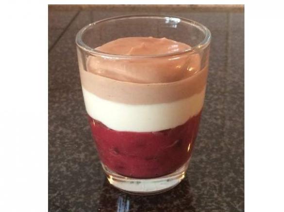 Kirsch-Quark Dessert