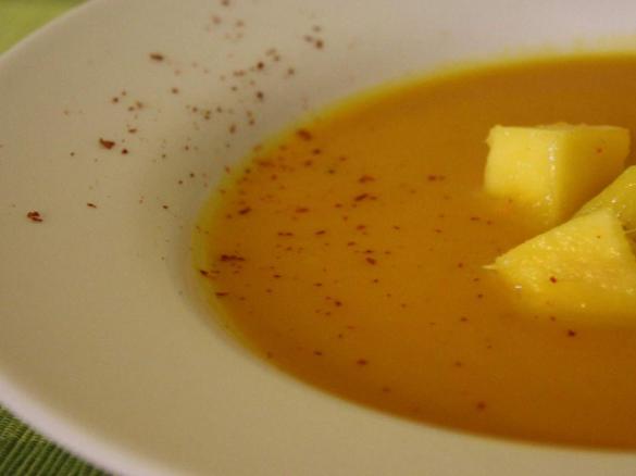 Exotische Kürbissuppe