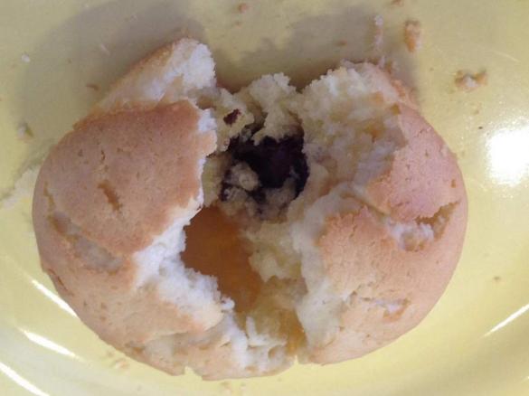 Muffins mit flüssigem Schokikern